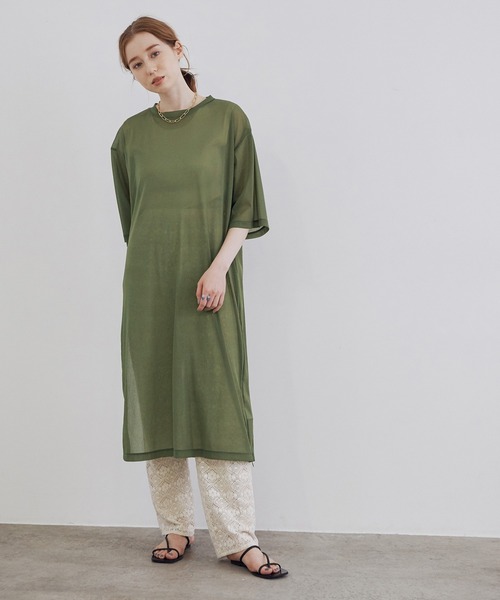 MADEMOISELLE ROPE'（マドモアゼル ロペ）の「ヴィンテージライククロシェ編みレースパンツ（その他パンツ・レディース・キナリ・38）」の14枚目の写真