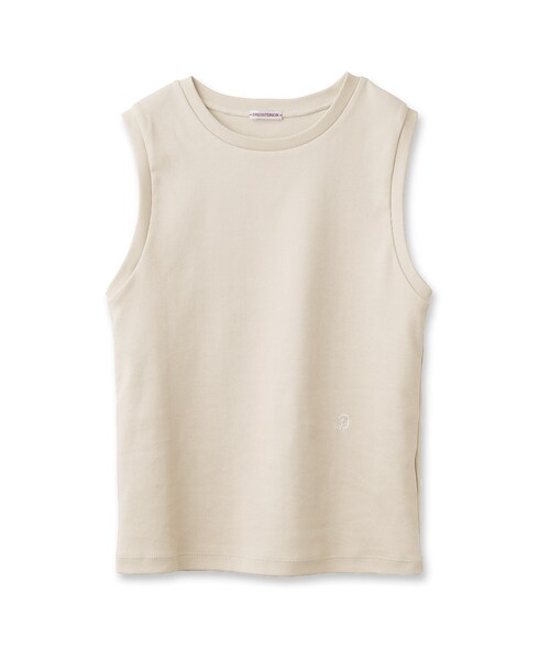 DRESSTERIOR（ドレステリア）の「◆テレコノースリーブプルオーバー（Tシャツ/カットソー・レディース・ブラック/ナチュラル/キャメル/グレー系その他・38）」の5枚目の写真