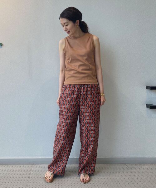 DRESSTERIOR（ドレステリア）の「◆テレコノースリーブプルオーバー（Tシャツ/カットソー・レディース・ブラック/ナチュラル/キャメル/グレー系その他・38）」の9枚目の写真