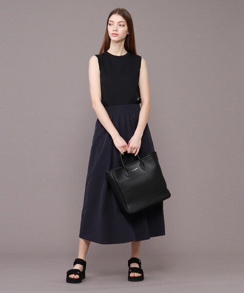 DRESSTERIOR（ドレステリア）の「◆テレコノースリーブプルオーバー（Tシャツ/カットソー・レディース・ブラック/ナチュラル/キャメル/グレー系その他・38）」の8枚目の写真