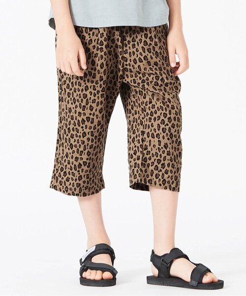 BREEZE(ブリーズ)の「6柄リラックスカプリパンツ 7分丈(その他パンツ・キッズ・ブラック/ベージュ/ネイビー/ミント/カモフラージュ/チェック・100/110/120/130/140/150/90)」の2枚目の写真