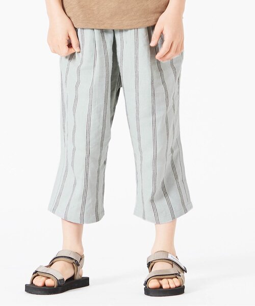 BREEZE(ブリーズ)の「6柄リラックスカプリパンツ 7分丈(その他パンツ・キッズ・ブラック/ベージュ/ネイビー/ミント/カモフラージュ/チェック・100/110/120/130/140/150/90)」の3枚目の写真