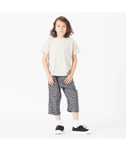 BREEZE(ブリーズ)の「6柄リラックスカプリパンツ 7分丈(その他パンツ・キッズ・ブラック/ベージュ/ネイビー/ミント/カモフラージュ/チェック・100/110/120/130/140/150/90)」の9枚目の写真