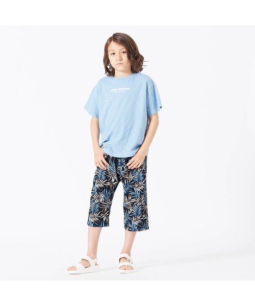 BREEZE(ブリーズ)の「6柄リラックスカプリパンツ 7分丈(その他パンツ・キッズ・ブラック/ベージュ/ネイビー/ミント/カモフラージュ/チェック・100/110/120/130/140/150/90)」の15枚目の写真