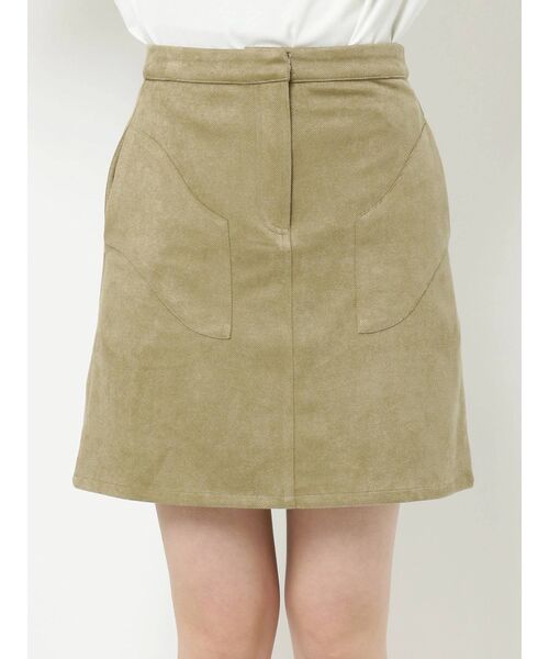 merry jenny（メリージェニー）の「surgeポケットミニスカート（スカート・レディース・ブルー/ベージュ/カーキ・FREE）」の17枚目の写真