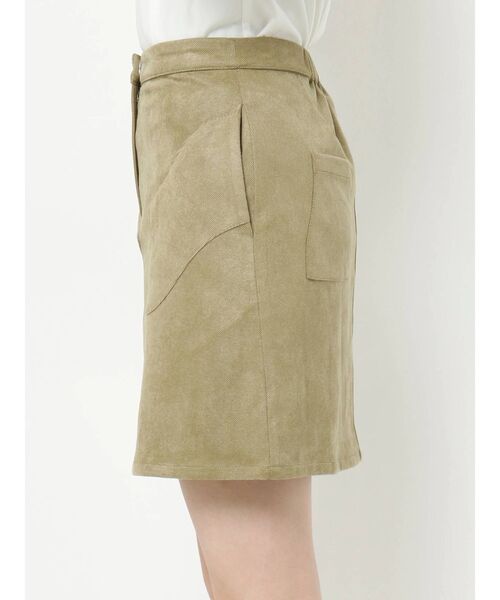 merry jenny（メリージェニー）の「surgeポケットミニスカート（スカート・レディース・ブルー/ベージュ/カーキ・FREE）」の18枚目の写真