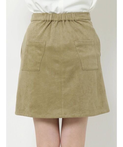 merry jenny（メリージェニー）の「surgeポケットミニスカート（スカート・レディース・ブルー/ベージュ/カーキ・FREE）」の19枚目の写真
