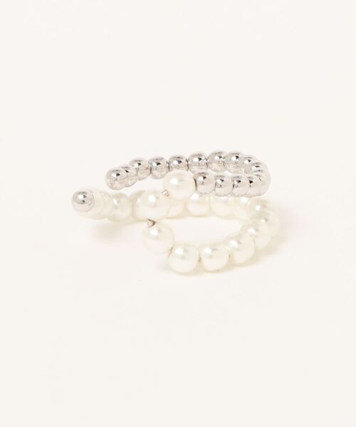 mou（モウ）の「パールボールイヤーカフ（片耳用）（イヤーカフ・レディース・シルバー/ゴールド・FREE）」の5枚目の写真