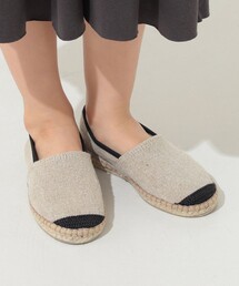 こども ビームス | La Cadena / リネン スリッポン（17～21cm）(スリッポン)