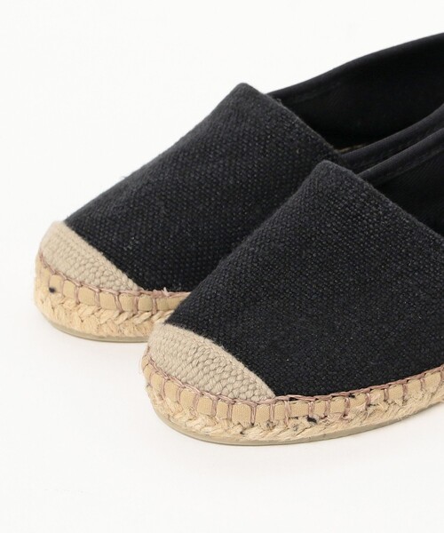 こども ビームス（コドモビームス）の「La Cadena / リネン スリッポン（17～21cm）（スリッポン・キッズ・ナチュラル/ブラック・32/30/33/31/34/29/28）」の12枚目の写真