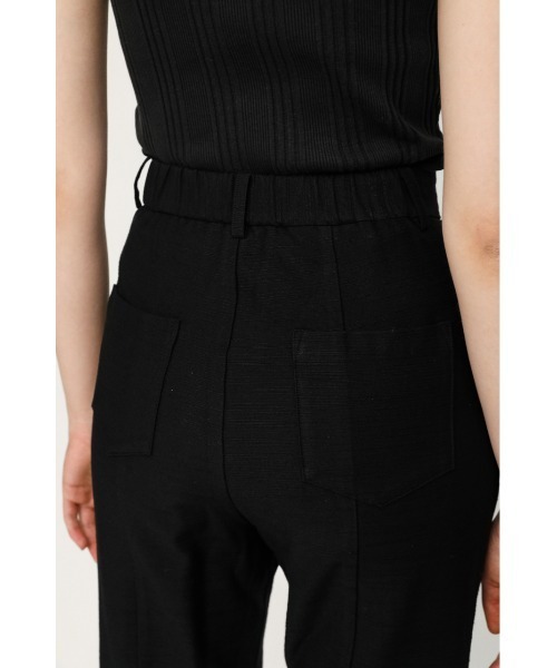 SLY（スライ）の「RAM LEO HW STRETCH FLARE PT レオパード ハイウエスト ストレッチ フレアパンツ（スラックス・レディース・ライトピンク/マルチ/ブラック・1/0/2）」の4枚目の写真