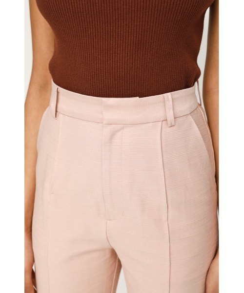 SLY（スライ）の「RAM LEO HW STRETCH FLARE PT レオパード ハイウエスト ストレッチ フレアパンツ（スラックス・レディース・ライトピンク/マルチ/ブラック・1/0/2）」の11枚目の写真