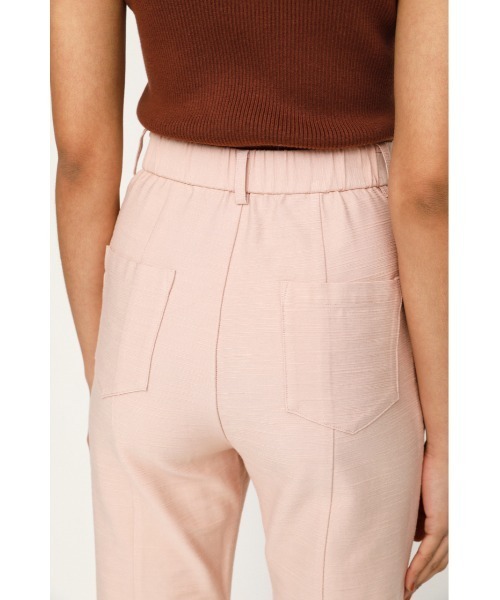 SLY（スライ）の「RAM LEO HW STRETCH FLARE PT レオパード ハイウエスト ストレッチ フレアパンツ（スラックス・レディース・ライトピンク/マルチ/ブラック・1/0/2）」の15枚目の写真