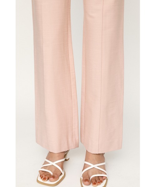 SLY（スライ）の「RAM LEO HW STRETCH FLARE PT レオパード ハイウエスト ストレッチ フレアパンツ（スラックス・レディース・ライトピンク/マルチ/ブラック・1/0/2）」の19枚目の写真