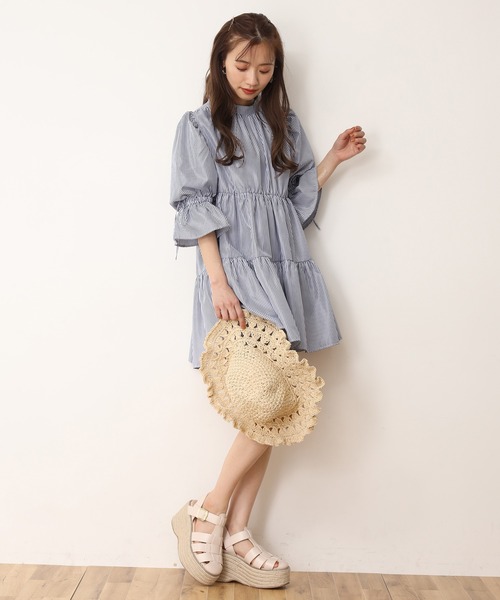 one after another NICE CLAUP(ワンアフターアナザーナイスクラップ)の「バスケットサンダル(サンダル・レディース・ベージュ/アイボリー・SMALL/MEDIUM/LARGE)」の17枚目の写真