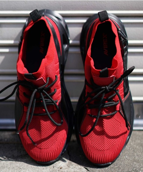 AVIREX(アヴィレックス)の「【スニーカー】ペガサス/PEGASUS/アヴィレックス/AVIREX(スニーカー・レディース・レッド/ブラック/ベージュ・23㎝/26cm/27cm/28cm/29cm/24cm/25cm)」の13枚目の写真