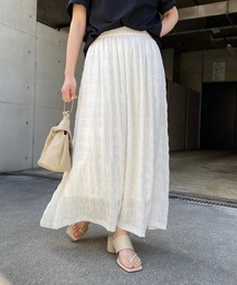 CAPRICIEUX LE'MAGE | シャーリングマキシスカート(スカート)