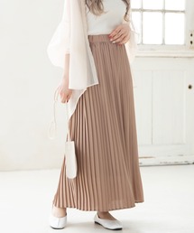 シフォンプリーツスカート