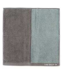 THE SHOP TK  | 【抗菌防臭】今治ポリジン2配色ハンドタオル(ハンカチ/ハンドタオル)