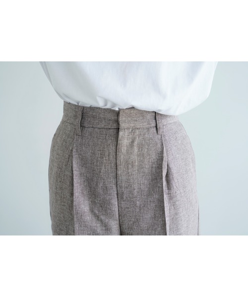 Chiaro（キアロ）の「リネンライクトラウザーパンツ（その他パンツ・レディース・ブラウン/アイボリー・FREE）」の18枚目の写真