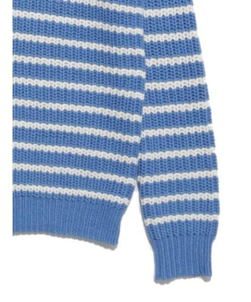 styles(スタイルス)の「KULE 748-85801 KNIT(ニット/セーター・レディース・ブルー・SMALL)」の2枚目の写真