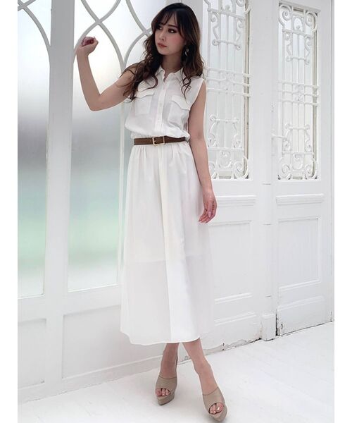 RESEXXY（リゼクシー）の「メタルバックル異素材ベルト（ベルト・レディース・ブラック/ブラウン/アイボリー・FREE）」の13枚目の写真