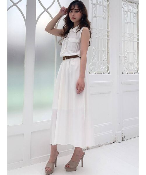 RESEXXY（リゼクシー）の「メタルバックル異素材ベルト（ベルト・レディース・ブラック/ブラウン/アイボリー・FREE）」の15枚目の写真