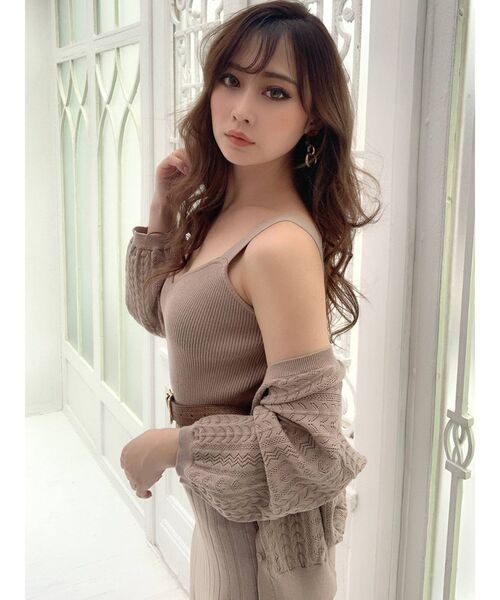 RESEXXY（リゼクシー）の「メタルバックル異素材ベルト（ベルト・レディース・ブラック/ブラウン/アイボリー・FREE）」の17枚目の写真