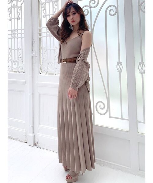 RESEXXY（リゼクシー）の「メタルバックル異素材ベルト（ベルト・レディース・ブラック/ブラウン/アイボリー・FREE）」の19枚目の写真