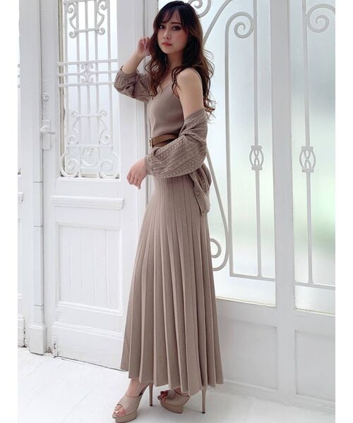 RESEXXY（リゼクシー）の「メタルバックル異素材ベルト（ベルト・レディース・ブラック/ブラウン/アイボリー・FREE）」の20枚目の写真