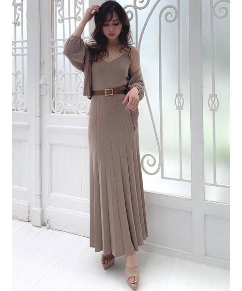 RESEXXY（リゼクシー）の「メタルバックル異素材ベルト（ベルト・レディース・ブラック/ブラウン/アイボリー・FREE）」の22枚目の写真