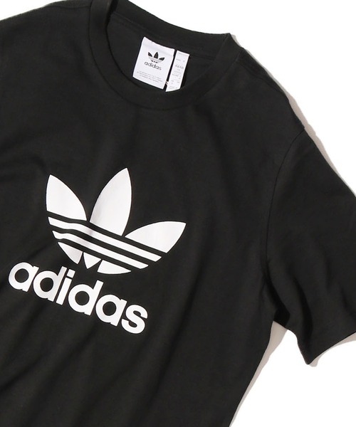 adidas Originals（アディダスオリジナルス）の「adidas Originals/アディダス オリジナルス TREFOIL TEE S/S 半袖Tシャツ（Tシャツ/カットソー・メンズ・ホワイト×ブラック/ブラック×ホワイト・S/M/L/XL）」の21枚目の写真