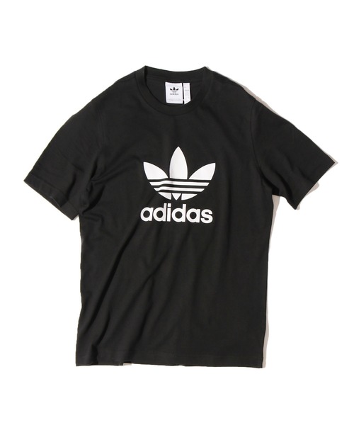adidas Originals（アディダスオリジナルス）の「adidas Originals/アディダス オリジナルス TREFOIL TEE S/S 半袖Tシャツ（Tシャツ/カットソー・メンズ・ホワイト×ブラック/ブラック×ホワイト・S/M/L/XL）」の12枚目の写真