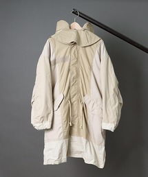 【 SEEALL / シーオール 】RECONSTRUCTED MILITARY PARKA / リコンストラクテッドミリタリーパーカー