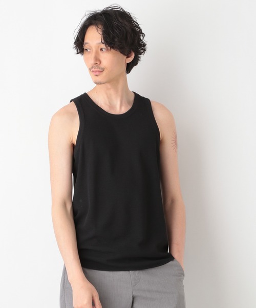 GLOBAL WORK（グローバルワーク）の「ワッフルロングタンクトップ/942524（タンクトップ・メンズ・ライトグリーン/スカイブルー/ブラック/ホワイト系その他2・MEDIUM/SMALL/LARGE/X-LARGE）」の13枚目の写真