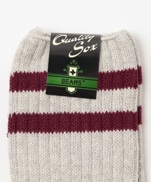 BEAMS PLUS(ビームスプラス)の「スクールボーイ ソックス(ソックス/靴下・メンズ・ホワイト/グレー/グレー系その他/ホワイト系その他2/インディゴブルー/ネイビー・ONE SIZE)」の16枚目の写真