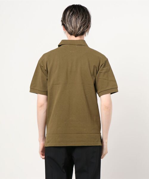 OMNIGOD（オムニゴッド）の「[OMNIGOD mens / オムニゴッド]　マジシャンカノコショートスリーブポロシャツ（ポロシャツ・メンズ・オリーブ/ネイビー/ブラック・2/4/3）」の22枚目の写真
