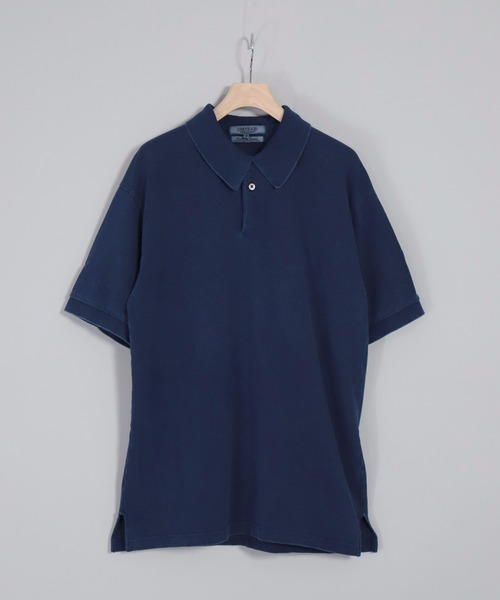 OMNIGOD（オムニゴッド）の「[OMNIGOD mens / オムニゴッド]　マジシャンカノコショートスリーブポロシャツ（ポロシャツ・メンズ・オリーブ/ネイビー/ブラック・2/4/3）」の3枚目の写真