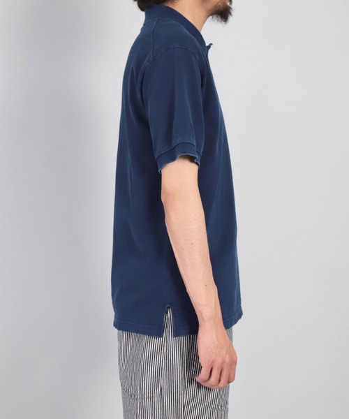 OMNIGOD（オムニゴッド）の「[OMNIGOD mens / オムニゴッド]　マジシャンカノコショートスリーブポロシャツ（ポロシャツ・メンズ・オリーブ/ネイビー/ブラック・2/4/3）」の7枚目の写真