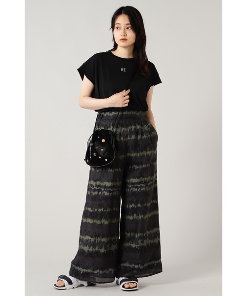 SUPP.（サップ）の「(SUPP.)ロゴTシャツ（Tシャツ/カットソー・レディース・ベージュ/ブラック・FREE）」の18枚目の写真