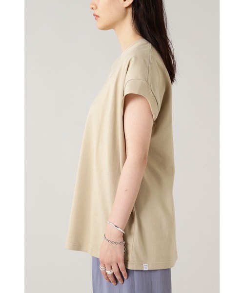 SUPP.（サップ）の「(SUPP.)ロゴTシャツ（Tシャツ/カットソー・レディース・ベージュ/ブラック・FREE）」の13枚目の写真