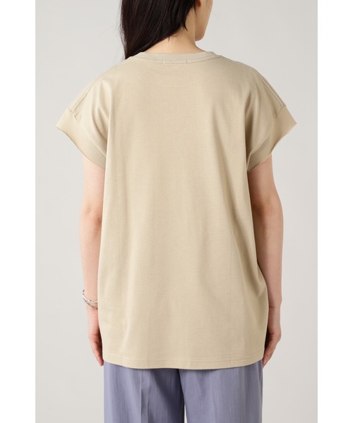 SUPP.（サップ）の「(SUPP.)ロゴTシャツ（Tシャツ/カットソー・レディース・ベージュ/ブラック・FREE）」の12枚目の写真