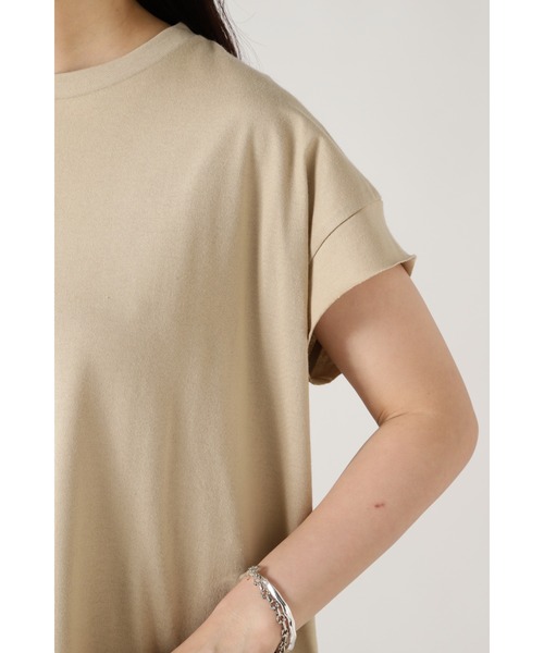 SUPP.（サップ）の「(SUPP.)ロゴTシャツ（Tシャツ/カットソー・レディース・ベージュ/ブラック・FREE）」の10枚目の写真