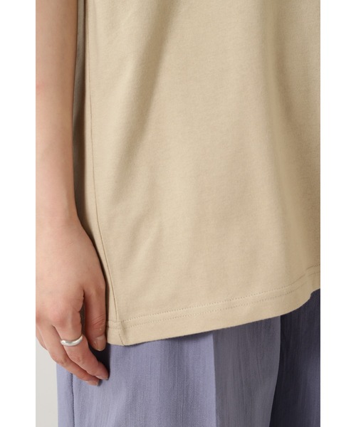 SUPP.（サップ）の「(SUPP.)ロゴTシャツ（Tシャツ/カットソー・レディース・ベージュ/ブラック・FREE）」の9枚目の写真