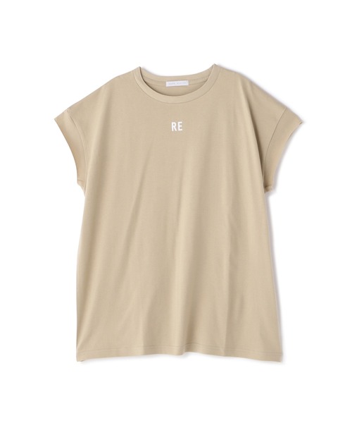 SUPP.（サップ）の「(SUPP.)ロゴTシャツ（Tシャツ/カットソー・レディース・ベージュ/ブラック・FREE）」の7枚目の写真