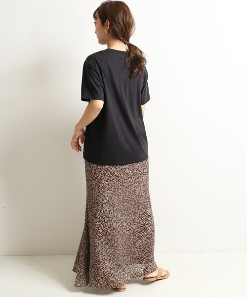 SLOBE IENA（スローブイエナ）の「Oui et nonグラフィックTEE【手洗い可能】◆（Tシャツ/カットソー・レディース・ホワイト/グレー・FREE）」の10枚目の写真