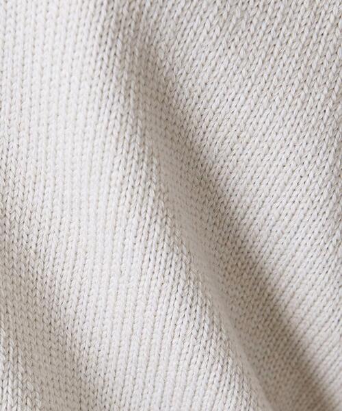 UNITED ARROWS（ユナイテッドアローズ）の「UWSC Vネック ワイド カーディガン †（カーディガン/ボレロ・レディース・ライトグレー/レッド/ブラック・FREE）」の18枚目の写真