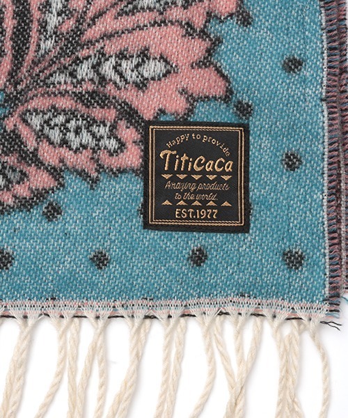 チチカカ（チチカカ）の「アフリカンストール（ストール/ショール・レディース・ブラック/ブラウン/ブルー・FREE）」の19枚目の写真