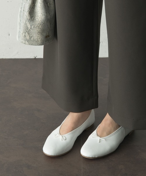 URBAN RESEARCH ROSSO WOMEN（アーバンリサーチ　ロッソ）の「OPERA NATIONAL DE PARIS　ELANI（バレエシューズ・レディース・ミント/ブラック・37/38/36）」の4枚目の写真