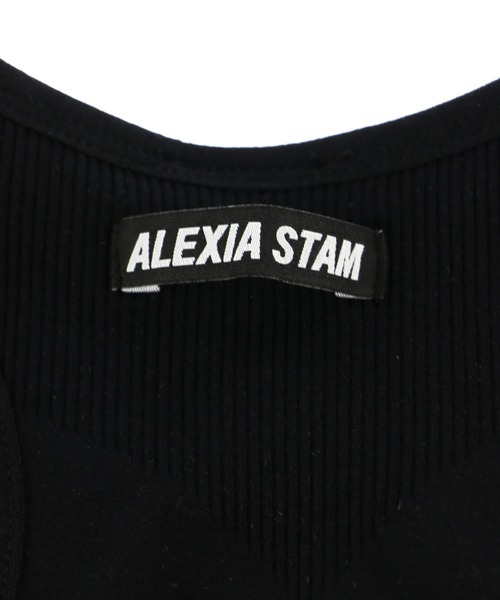 ALEXIA STAM（アリシアスタン）の「Logo Training Bra/ロゴトレーニングブラ（タンクトップ・レディース・ブラック・S/M）」の4枚目の写真
